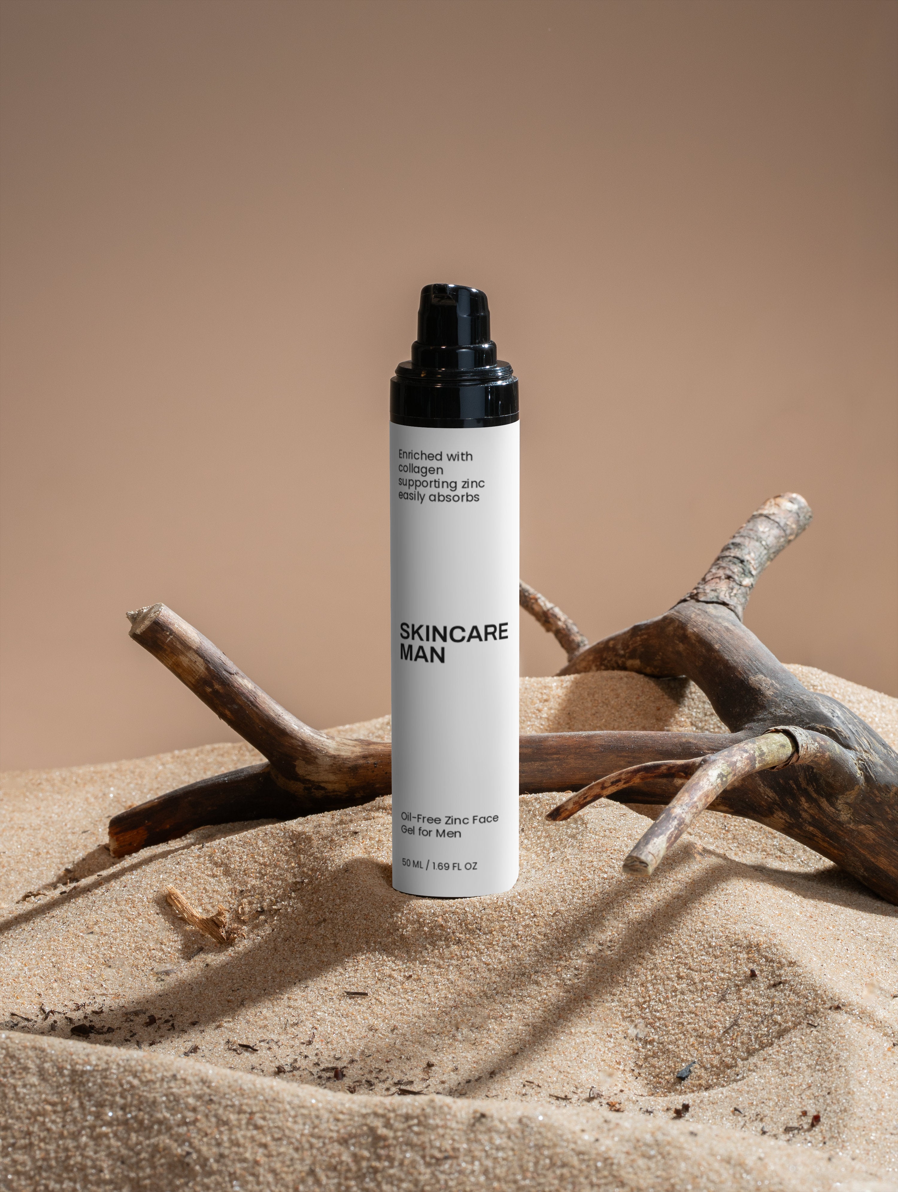 Oil-Free Zinc Face Gel for Men