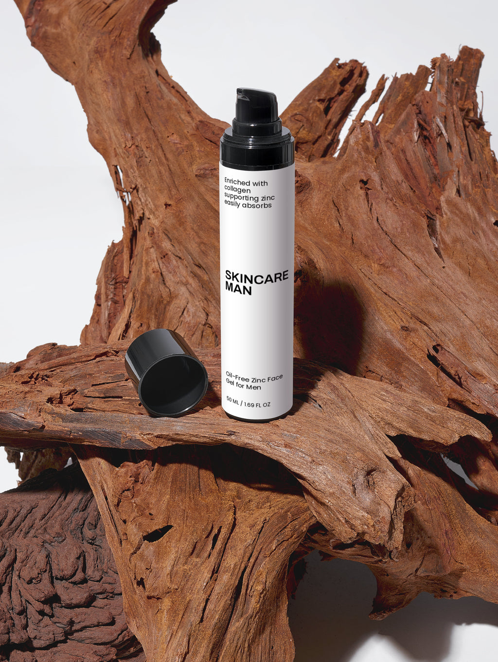 Oil-Free Zinc Face Gel for Men