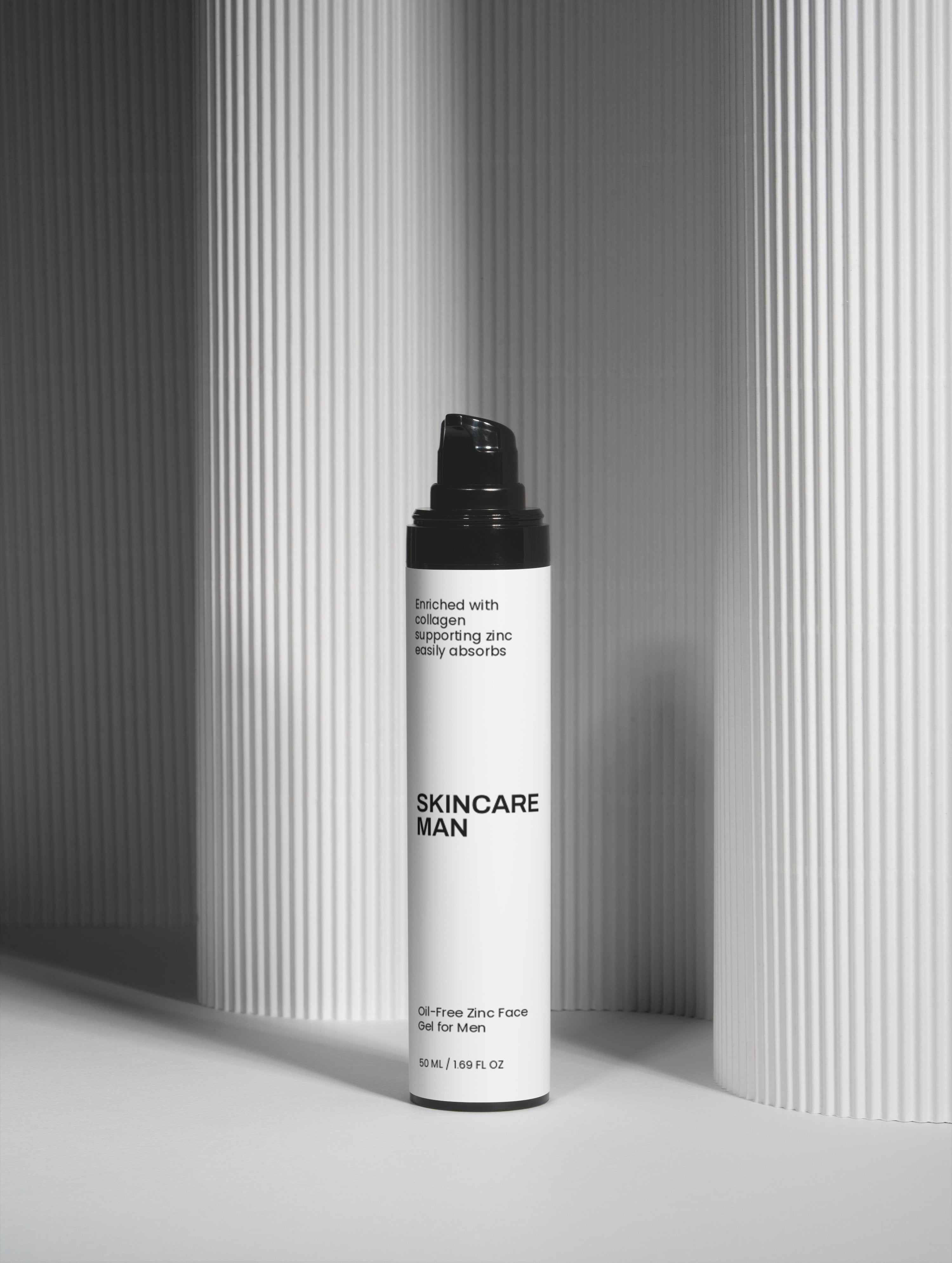Oil-Free Zinc Face Gel for Men