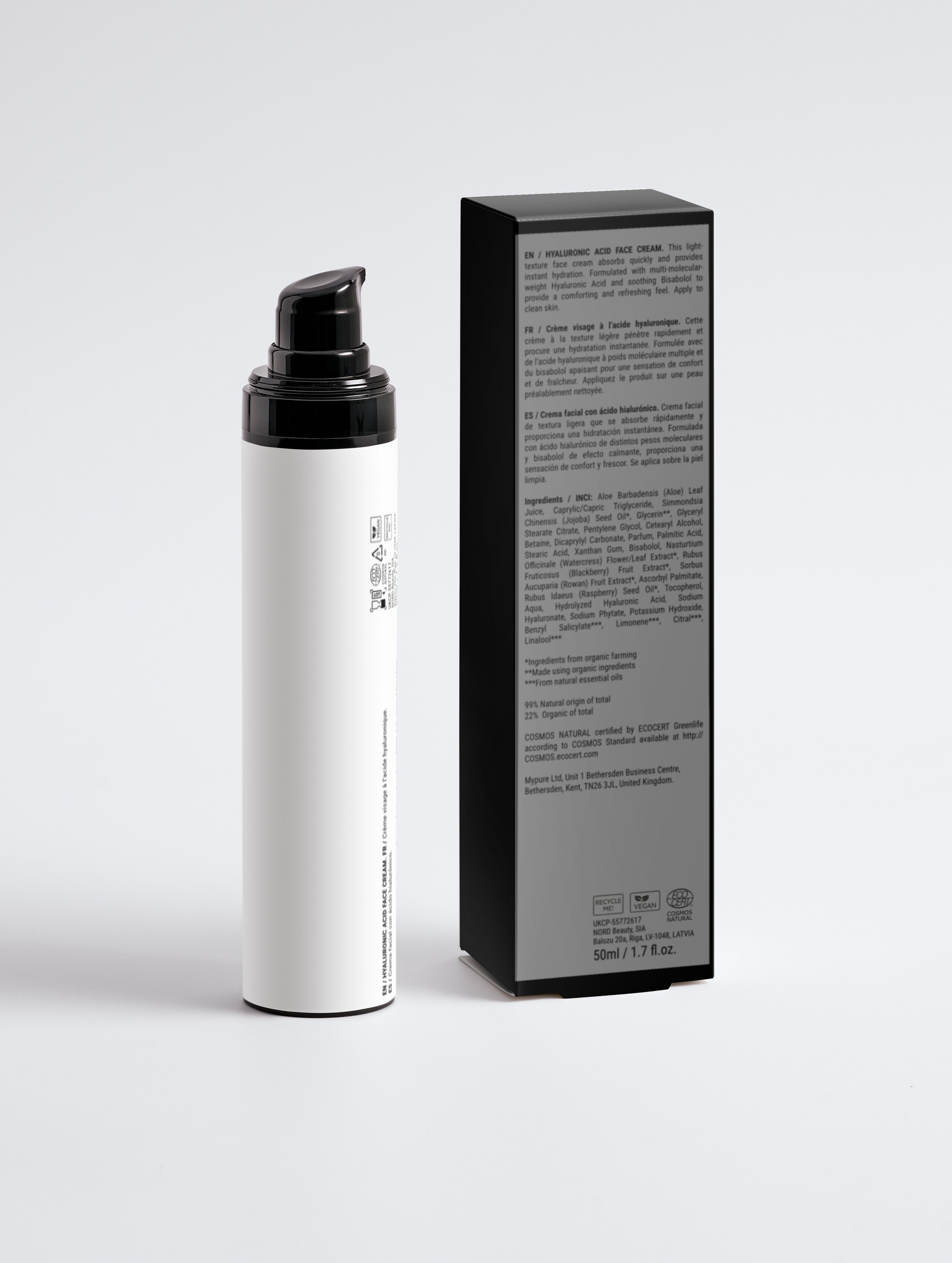 Hyaluronic Acid Face Cream for Men